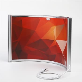 Curved Free Standing Infrared Panel Heater